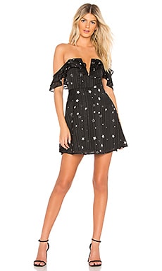 About Us Lanie Dress in Black & White | REVOLVE