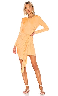 

Платье yumi - YFB CLOTHING, Желтый, Длинные рукава