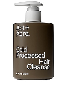 COLD PROCESSED 헤어 클린즈 Act+Acre $28 베스트 셀러