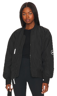 adidas by Stella McCartney Sportswear Woven Bomber Jacket - Black, Women's  Lifestyle