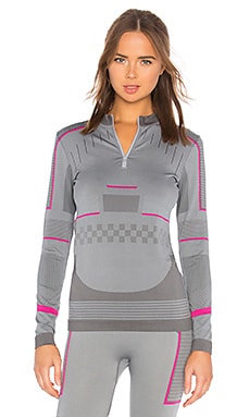 

Топ с длинным рукавом training seamless - adidas by Stella McCartney, Серый, Топы