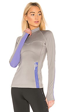

Лонгслив run - adidas by Stella McCartney, Серый, Топы