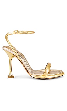 Alexandre Birman Teresa Sandal 100 in Golden Alexandre Birman $595 