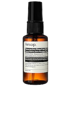 Product image of Aesop Resurrection Rinse Free Hand Mist. Click to view full details