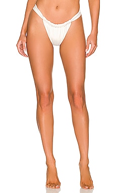 Ruched Bikini Bottom AEXAE $130 Sustainable
