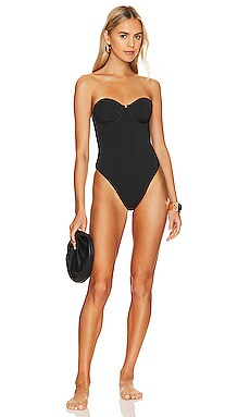 Buy Oseree Blue Lumière One-piece Swimsuit - Black At 70% Off