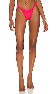 Ruched Bikini Bottom AEXAE $91 Sustainable