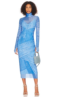 Product image of AFRM Shailene Midi Dress. Click to view full details