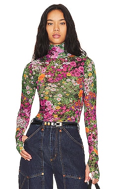 AFRM Zadie Top in Mixed Floral Sub | REVOLVE