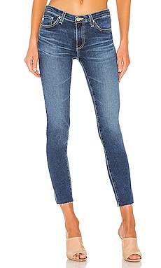 Ag the legging raw hotsell hem ankle skinny jeans