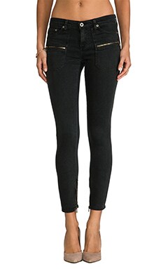AG Jeans The Harlow Patch Pocket Zip in Sulfer Smoked Kale | REVOLVE