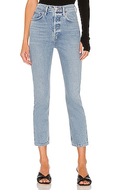 Riley High Rise Straight Crop AGOLDE $178 Durable