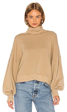 Agolde balloon sleeve online turtleneck