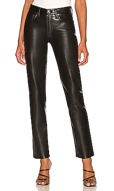 Recycled Leather Lyle Low Rise Slim AGOLDE $348 Sustainable