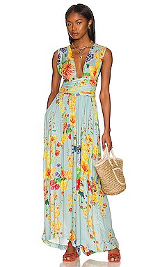 Florence Bouk Jumpsuit Agua Bendita