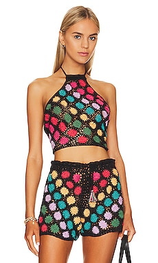 Product image of Agua Bendita Spritz Crop Top. Click to view full details