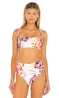 Padded Bralette Bikini Top - Peaches –Kulani Kinis