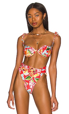 x REVOLVE Donna Bikini Top Agua Bendita $132 