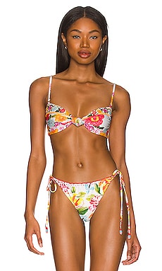 x REVOLVE Lucille Bikini Top Agua Bendita $144 