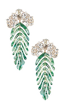 Fun Crystal Pendant Earrings Anton Heunis $200 Sustainable