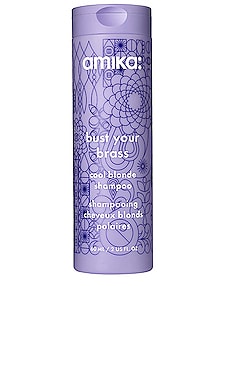 Product image of amika amika Travel Bust Your Brass Cool Blonde Shampoo. Click to view full details