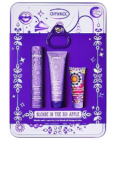 

Подарочный набор blonde in the big apple - amika, Beauty: na, Кондиционер