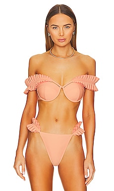 Beach Riot Drea Tie Shoulder Bikini Top