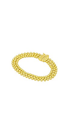 Triple Row Beaded Ball Bracelet Adina's Jewels $150 