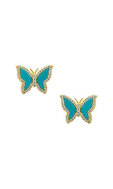 Butterfly Studs Adina's Jewels $68 