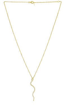 Pave Snake Drop Necklace Adina's Jewels $68 
