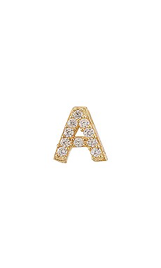 Pave Initial Stud Earring Adina's Jewels $22 (FINAL SALE) 