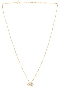 By Adina Eden Evil Eye Necklace in Gold | REVOLVE