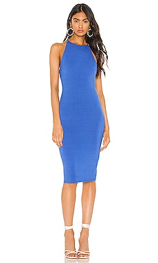 Delora fitted 2024 midi dress