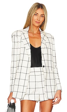 Product image of Alice + Olivia Breann Fitted Blazer. Click to view full details