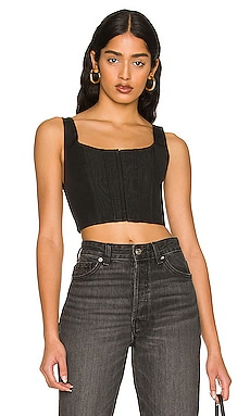 Breslin Boned Corset Top