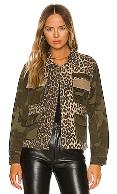 Finch Camo Leopard Jacket ALLSAINTS $215 