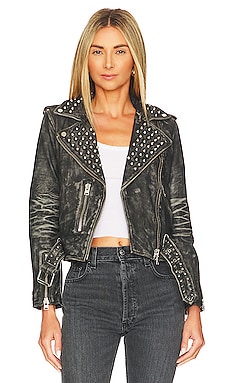 Balfern Studded Biker Jacket in also in 6 Revolve Donna Abbigliamento Cappotti e giubbotti Giacche Giacche da moto . Size 0 