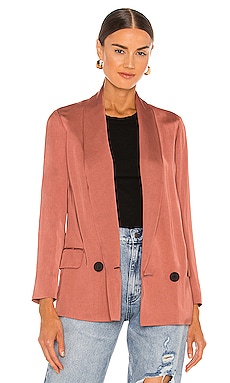 Camila Coelho Morena Blazer in Bright Orange