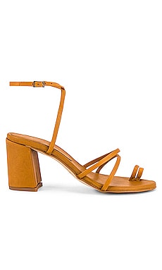 ALOHAS Mochi Strappy Sandal in Caramel REVOLVE