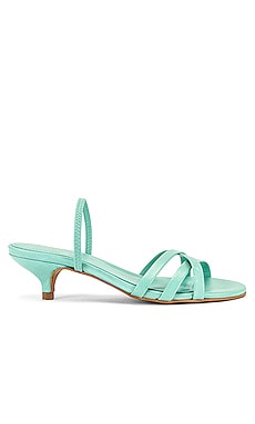 Wasabi Kitten Heel Sandal