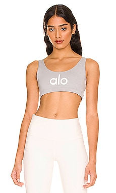 Alo Yoga Ambient Logo Bra - Women’s