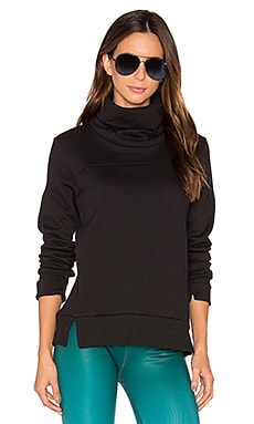 alo Haze Long Sleeve Sweatshirt in Black REVOLVE