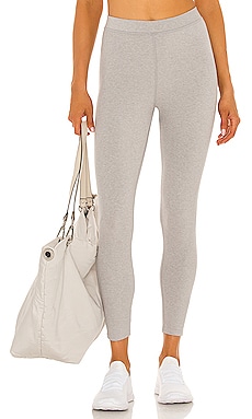 alo 7/8 HW Blissful Legging in Dove Grey Heather