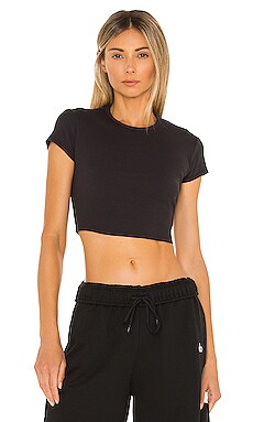 Alo cropped short sleeve top Outlet