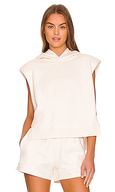 Product image of alo Cropped Headliner Shoulder Pad Sleeveless Coverup. Click to view full details