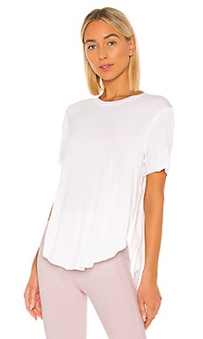 alo Lithe Tee in White REVOLVE