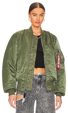 MA-1 Blood Chit Bomber Jacket ALPHA INDUSTRIES $170 