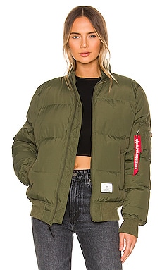 CHAQUETA MA-1 QUILTED FLIGHT ALPHA INDUSTRIES
