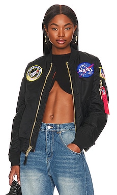 . Letterman Varsity Jacket in also in XS, S, M, XL/1X Revolve Donna Abbigliamento Cappotti e giubbotti Giacche Giacche bomber Giacche college Size L 
