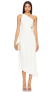 A.L.C. Dahlia Dress in Whisper White | REVOLVE